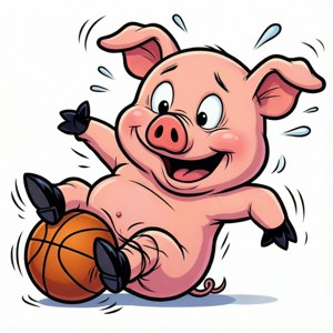 Porky Pig Stumble