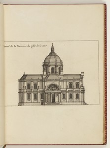 Portail de la Sorbonne du costé de la cour