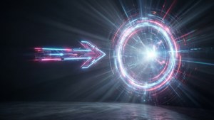 Portal Neon Arrow