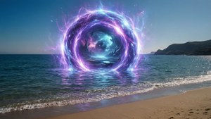 Portal Over the Waves