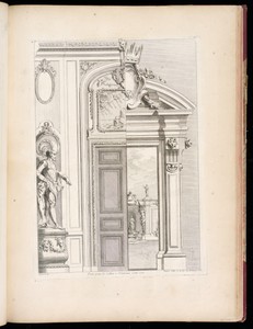 Porte pour le Sallon à l'Italienne Cotté CIX