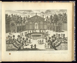 PORTIQUE DE TREILLAGE du Jardin de Mr. de Montigni