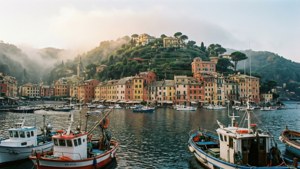 Portofino Village Morning Mist