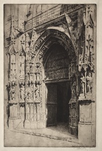 Portrail Central, Eglise St. Merri, Paris
