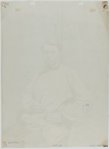 Portrait d'un jeune homme en blouse