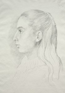Portrait de Mlle. Nora E. Legros