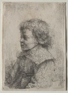 Portrait of a Boy in Profile