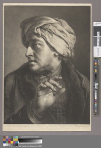 Portrait of a Man Wearing Turban