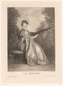 Portrait of a Theorbo Player