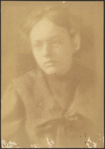 [Portrait of a Woman in Dress with Knotted Collar]