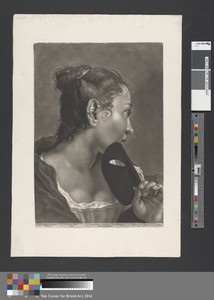 Portrait of a Woman with Mask