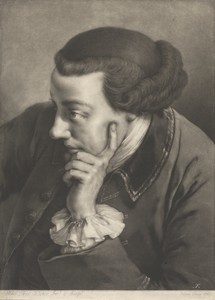 Portrait of a Young Man Leaning on His Right Elbow
