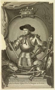 Portrait of Arthur, 3rd Duke of Bretagne (1393-1458)