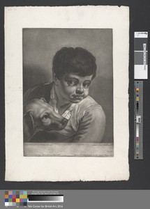 Portrait of Boy and Dog
