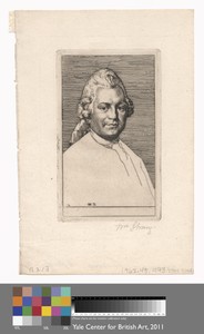 Portrait of G. E. Lessing, Frontispiece