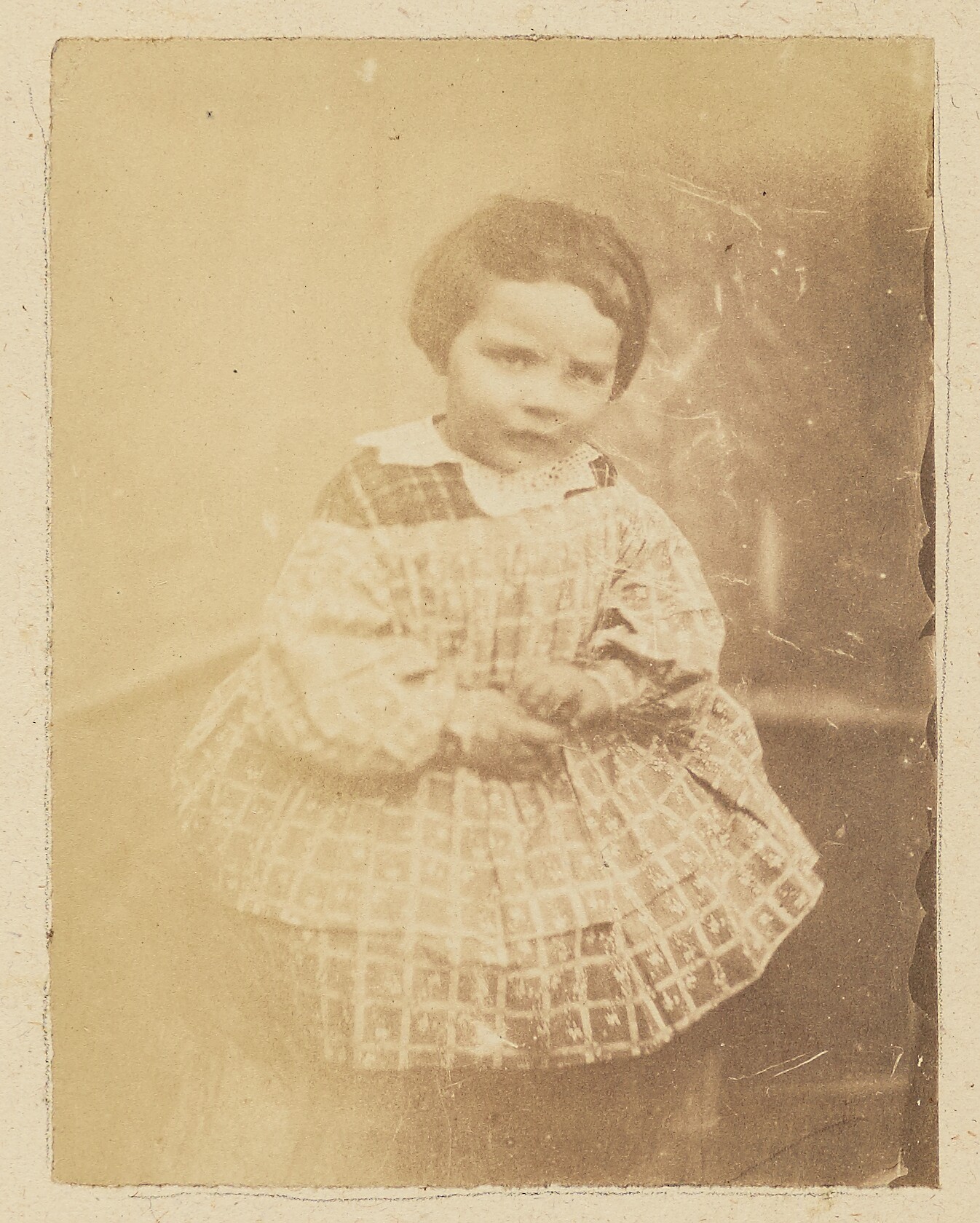 [Portrait of Georges Benoist child] by Achille Devéria