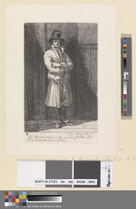 Portrait of Harwood (who shot at George III) at Bethlehem Hospital