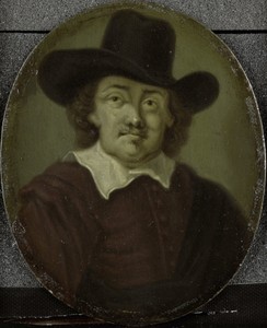 Portrait of Jeremias de Decker, Poet in Amsterdam