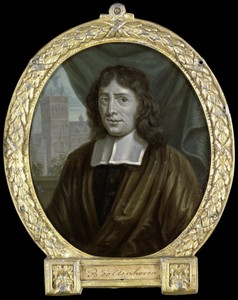 Portrait of Joannes Vollenhove, Clergyman and Poet in The Hague