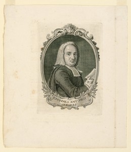 Portrait of Johannes Antonius Sergius