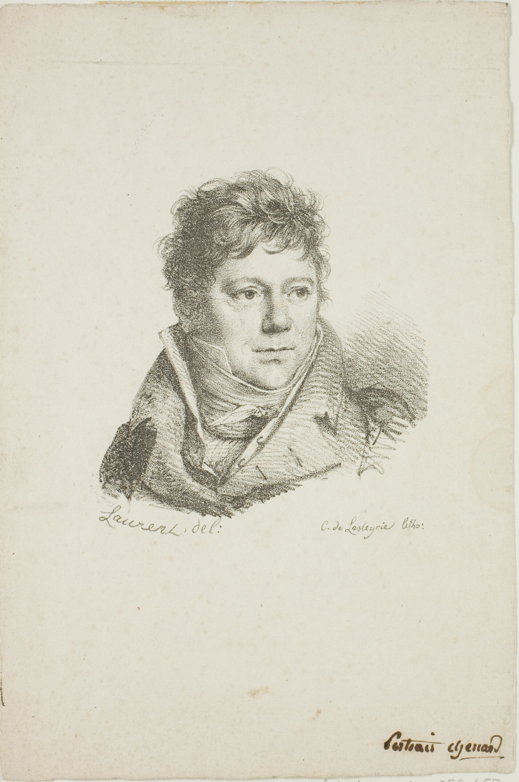 Portrait of M. Chenard by Jean Antoine Laurent