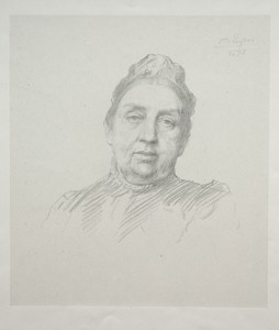 Portrait of Madame Kemp, Front View (3rd Plate)