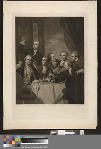 Portrait of Members of the Dilettanti Society