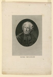 Portrait of Pietro Metastasio (1698-1782)