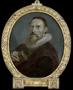 Portrait of Samuel Ampzing, Clergyman and Poet in Haarlem