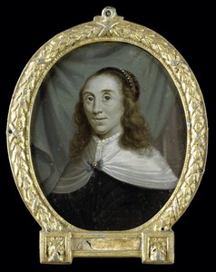Portrait of Sibylle van Griethuysen, Poet in Groningen