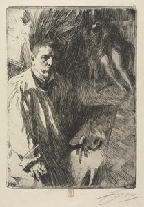 Portrait of the Artist and His Model