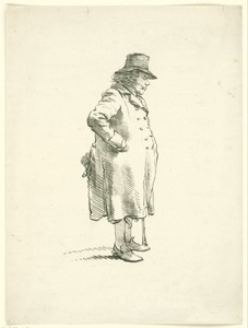 Portrait of the beggar Hendrik Delbroeck