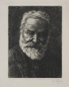 Portrait of Victor Hugo (2nd Plate)
