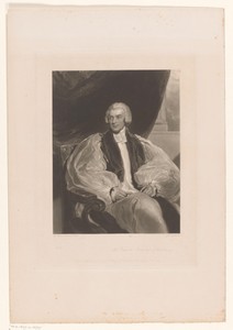 Portrait of William Howley, Archbishop of Canterbury