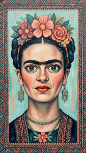 Portrait with Flower Crown