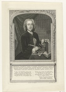 Portret Cornelius Valerius Vonck, burgemeester van Nijmegen