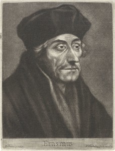 Portret Desiderius Erasmus