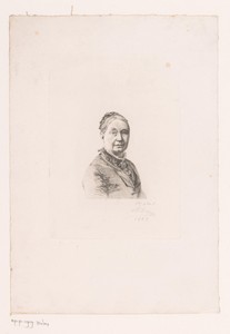 Portret een onbekende vrouw, mogelijk mevrouw Courtois