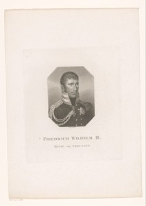 Portret Friedrich Wilhelm III van Pruissen