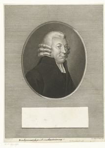 Portret predikant Gerrit Noordenhout