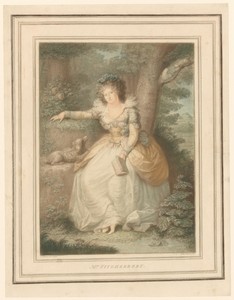 Portret ten voeten uit van Maria Anne Fitzherbert