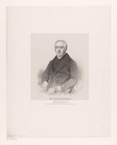 Portret van A. E. Huijsman