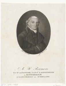 Portret van A.W. Roomers