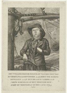 Portret van Aalbert Joh. Koens
