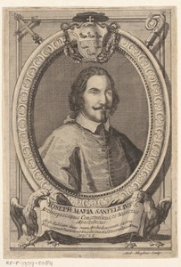 Portret van aartsbisschop Giuseppe Francisco Maria Sanfelice