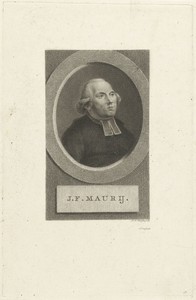 Portret van aartsbisschop Jean-Sifrein Maury