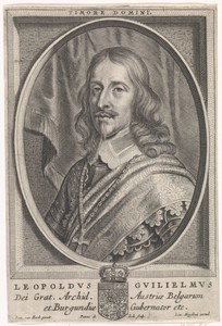 Portret van Aartshertog Leopold Willem van Oostenrijk