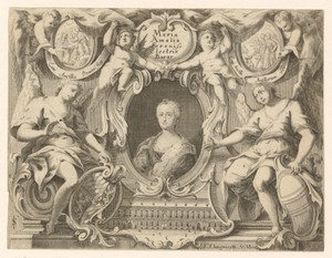 Portret van aartshertogin Maria Amalia