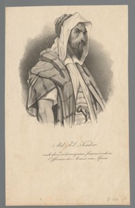 Portret van Abd al-Kader