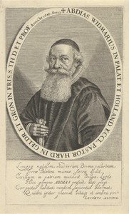 Portret van Abdias Widmarius